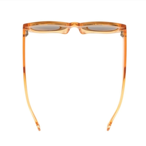 NWOT RYAN SIMKHAI MAE SUNGLASSES IN TRANSPARENT YELLOW - Picture 4 of 9